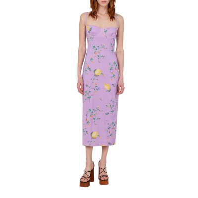 THE PRINTED TECHNICAL JERSEY DRESS